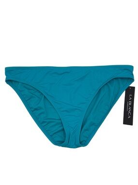 La Blanca Island Goddess Classic Hipster Bikini Bottoms Size 14